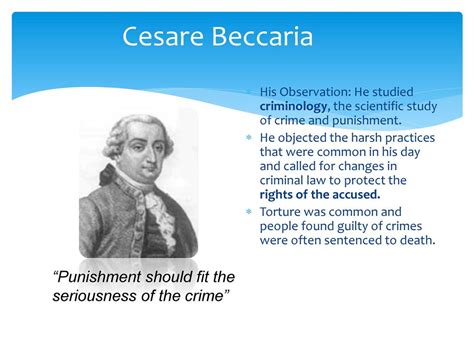 people who are similar to cesare beccaria
